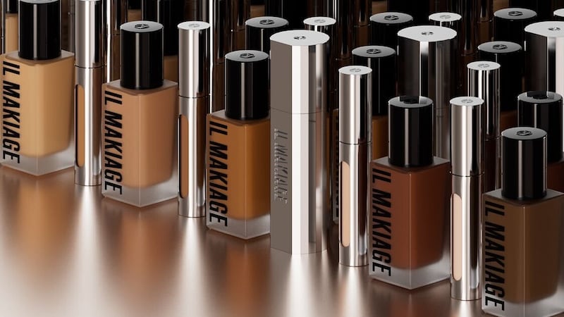 Il Makiage foundations in various shades.