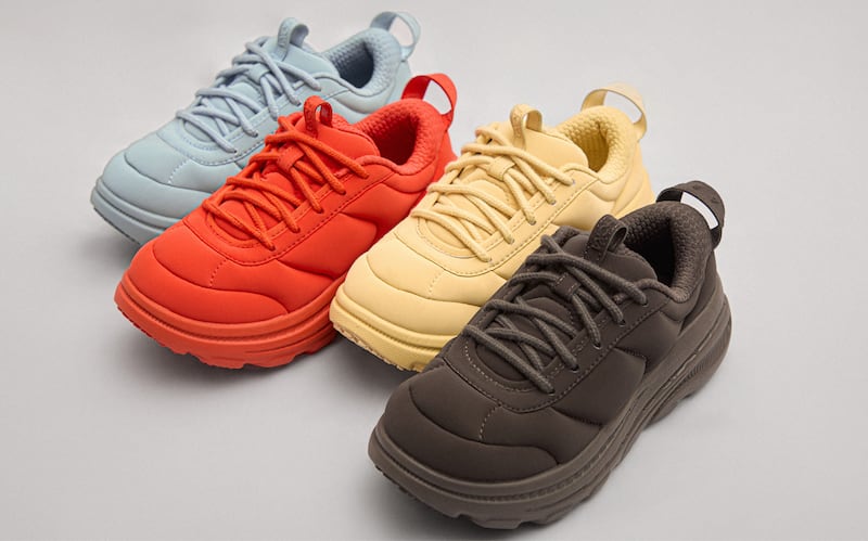 The Hoka-Marni Bondi 3LS will be released on April 4 in four colorways.